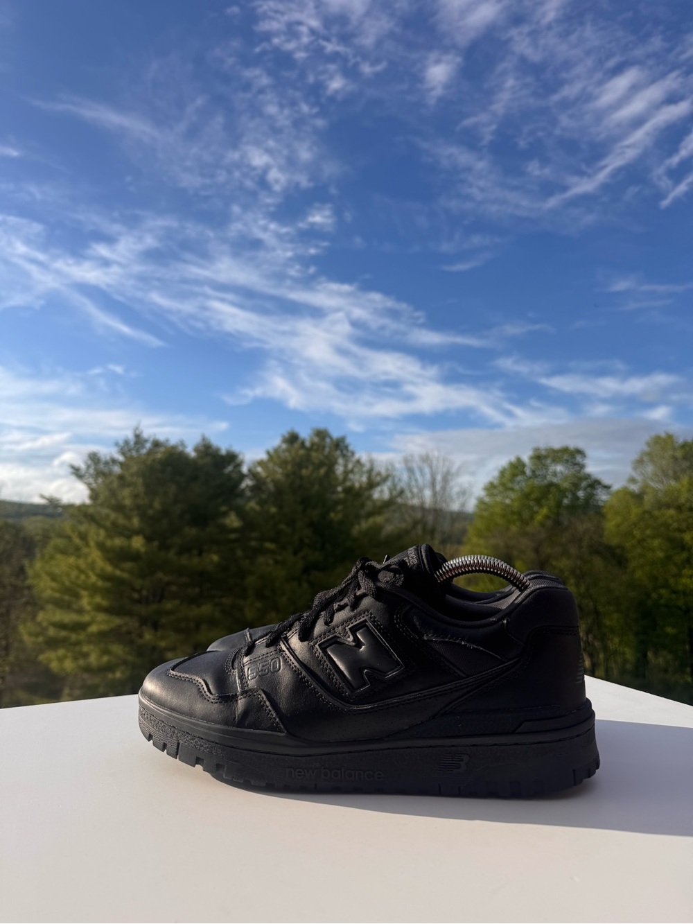 New Balance Black' Sneaker - Classic Lace-Up